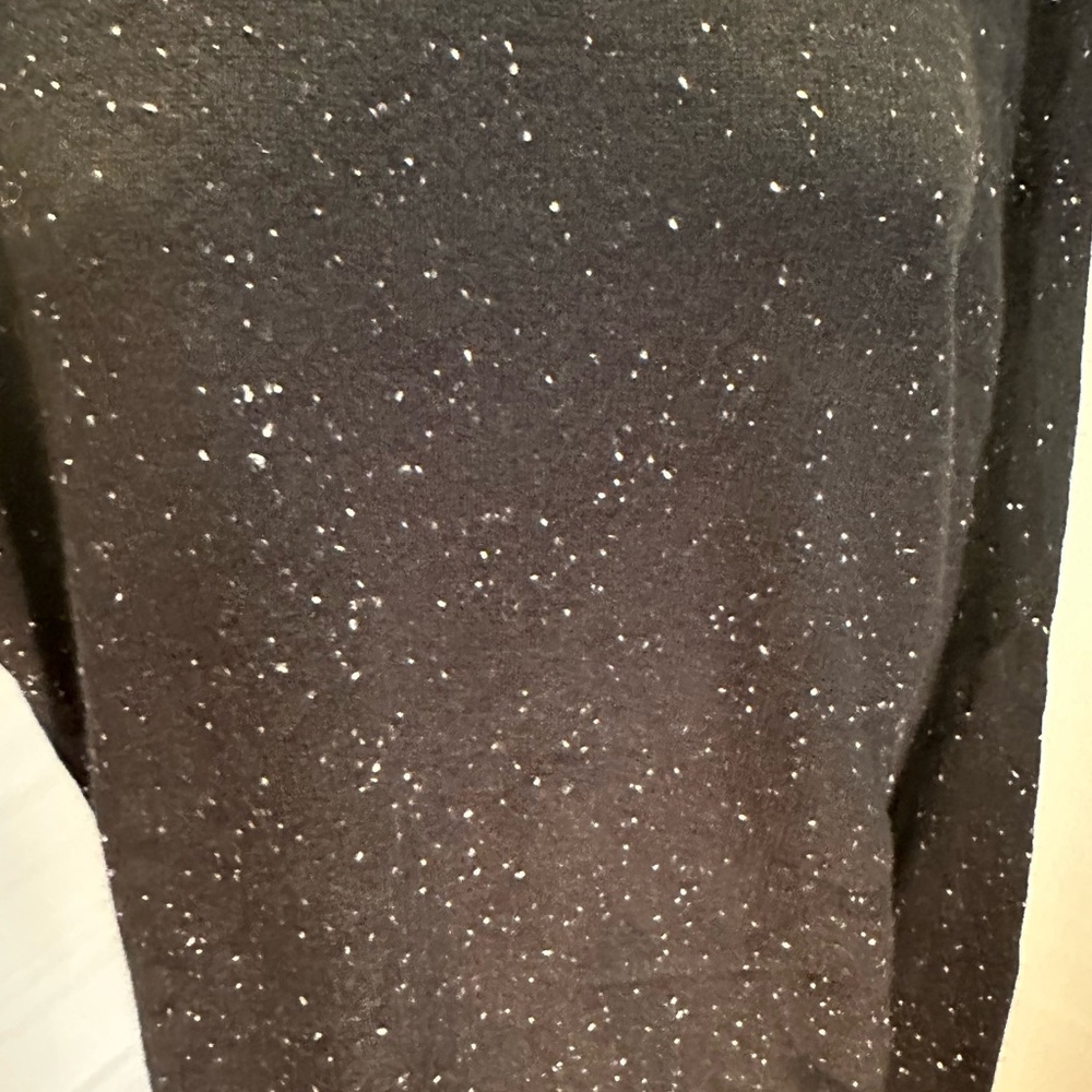 Black Speckled Sweater